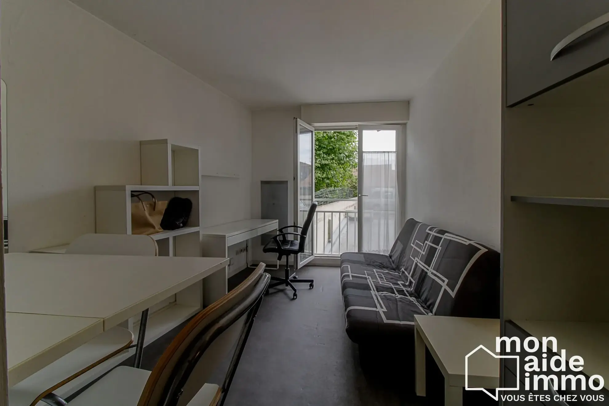 Appartement 19,50 m² avec parking à Bordeaux, idéal investisseur ou étudiant 