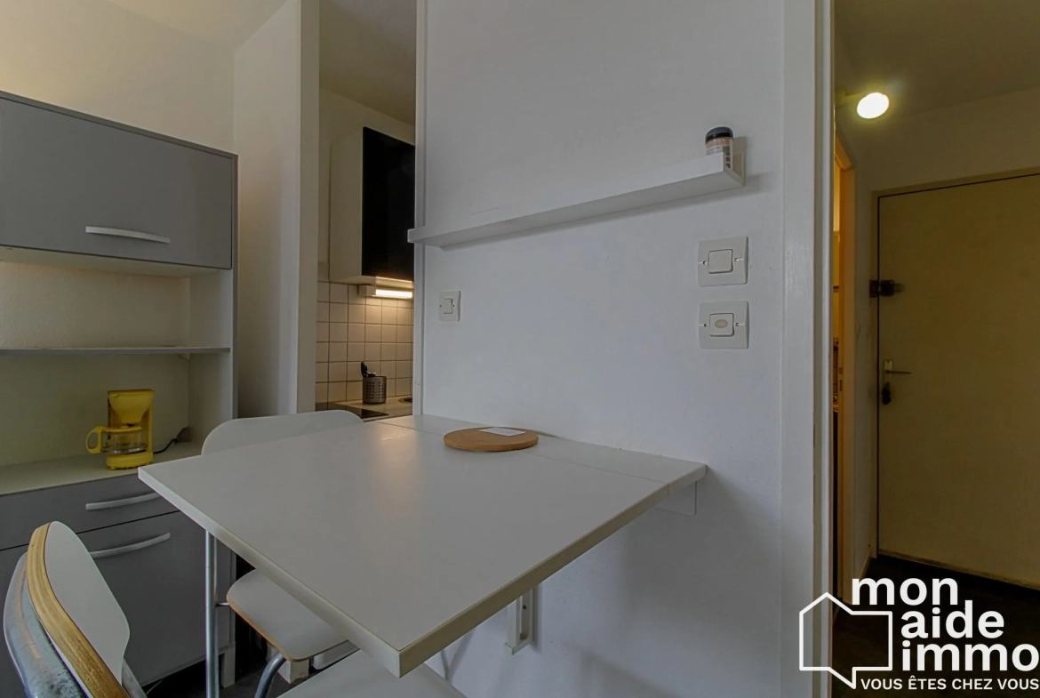 Appartement 19,50 m² avec parking à Bordeaux, idéal investisseur ou étudiant 