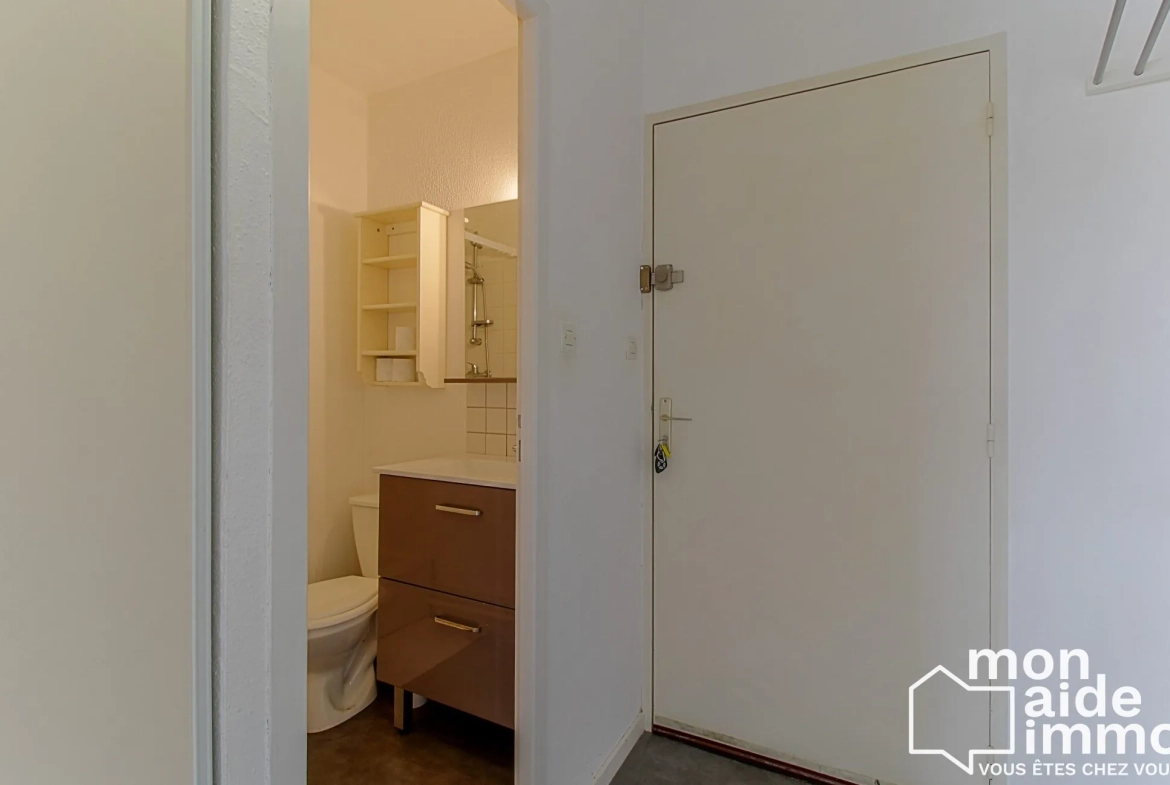 Appartement 19,50 m² avec parking à Bordeaux, idéal investisseur ou étudiant 