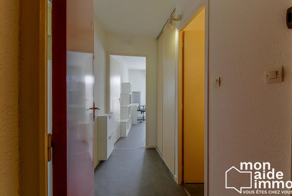 Appartement 19,50 m² avec parking à Bordeaux, idéal investisseur ou étudiant 