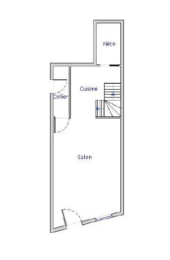 T4 Maisons de ville T4 et T2 à Saujon, centre-ville, bon investissement 
