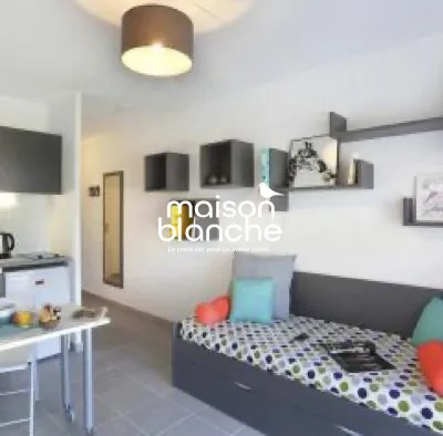 Appartement T1 meublé en résidence étudiante à Aix-en-Provence pour investissement LMNP 