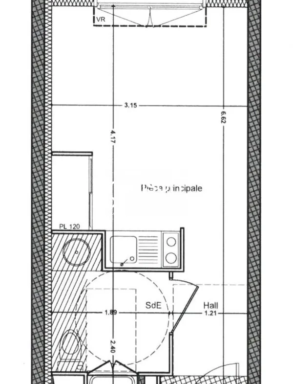Appartement T1 meublé en résidence étudiante à Aix-en-Provence pour investissement LMNP 