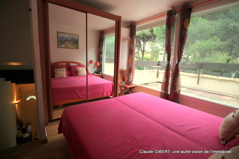 Pavillon en Exclusivité au Cap d'Agde avec Jardin, Terrasse et Piscine 