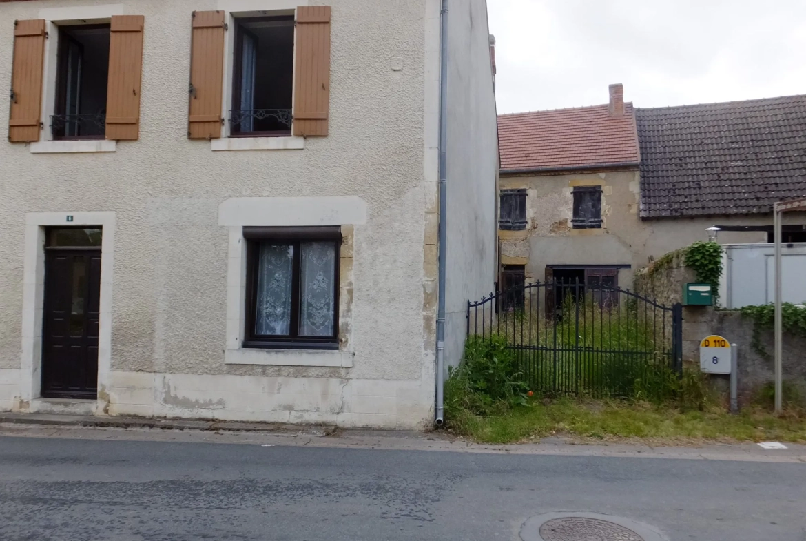 Belle maison de village de 170 m² avec jardin à Le Brethon 