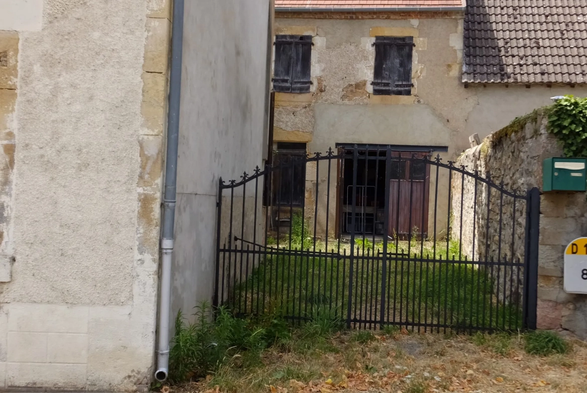 Belle maison de village de 170 m² avec jardin à Le Brethon 