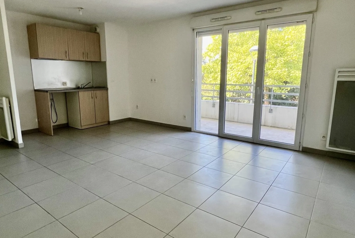 A vendre appartement T3 lumineux avec terrasse à Villenave-d'Ornon 
