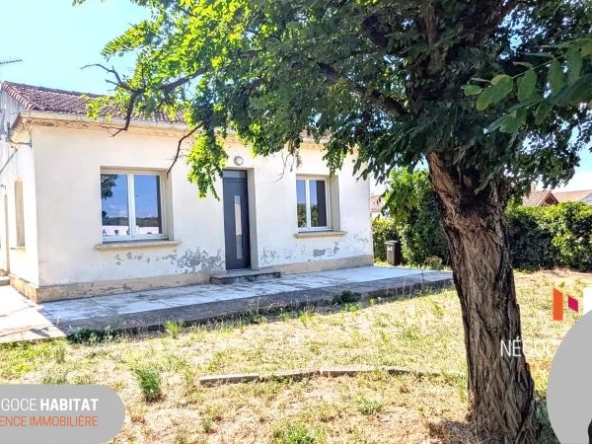 Belle maison en pierre avec grand garage à Ners - Opportunité à saisir