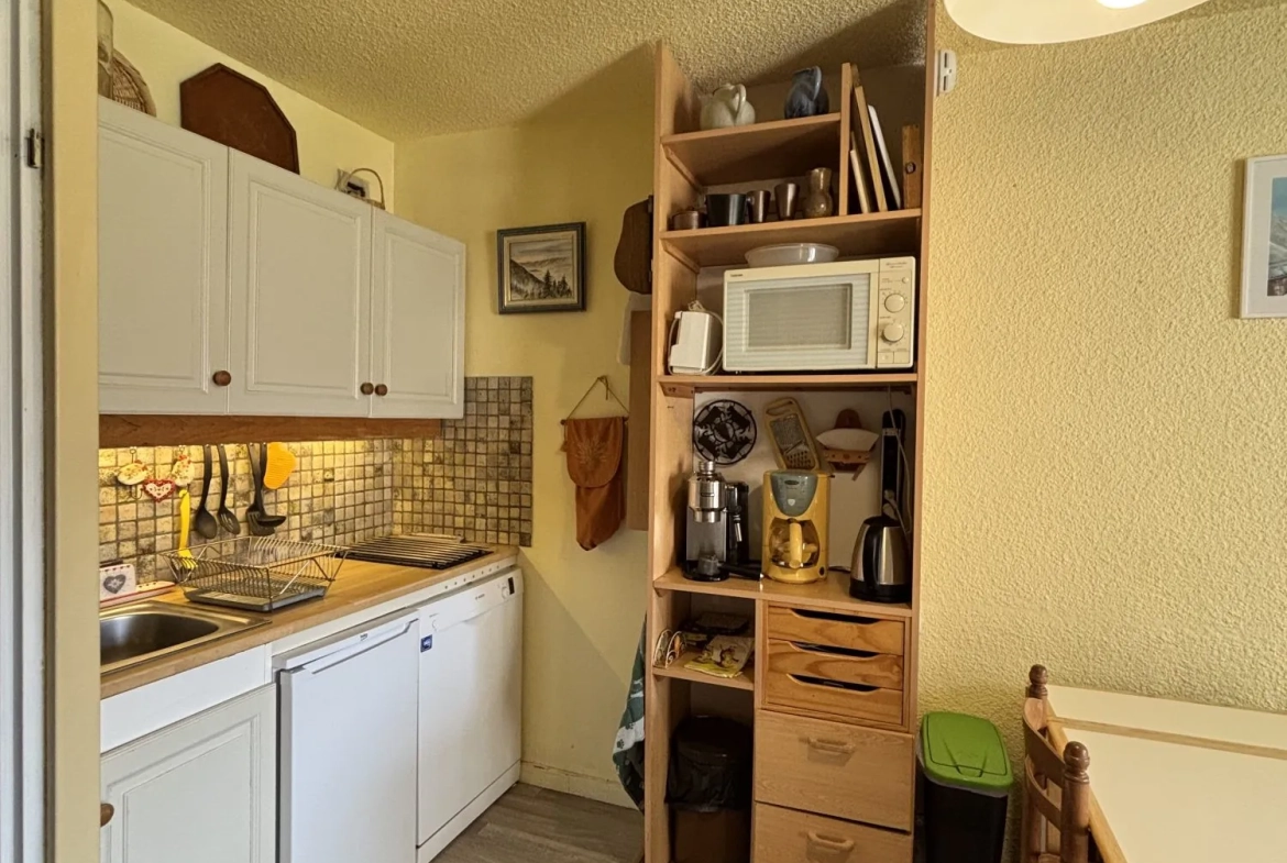 Grand studio cabine à vendre à Autrans-Méaudre en Vercors 