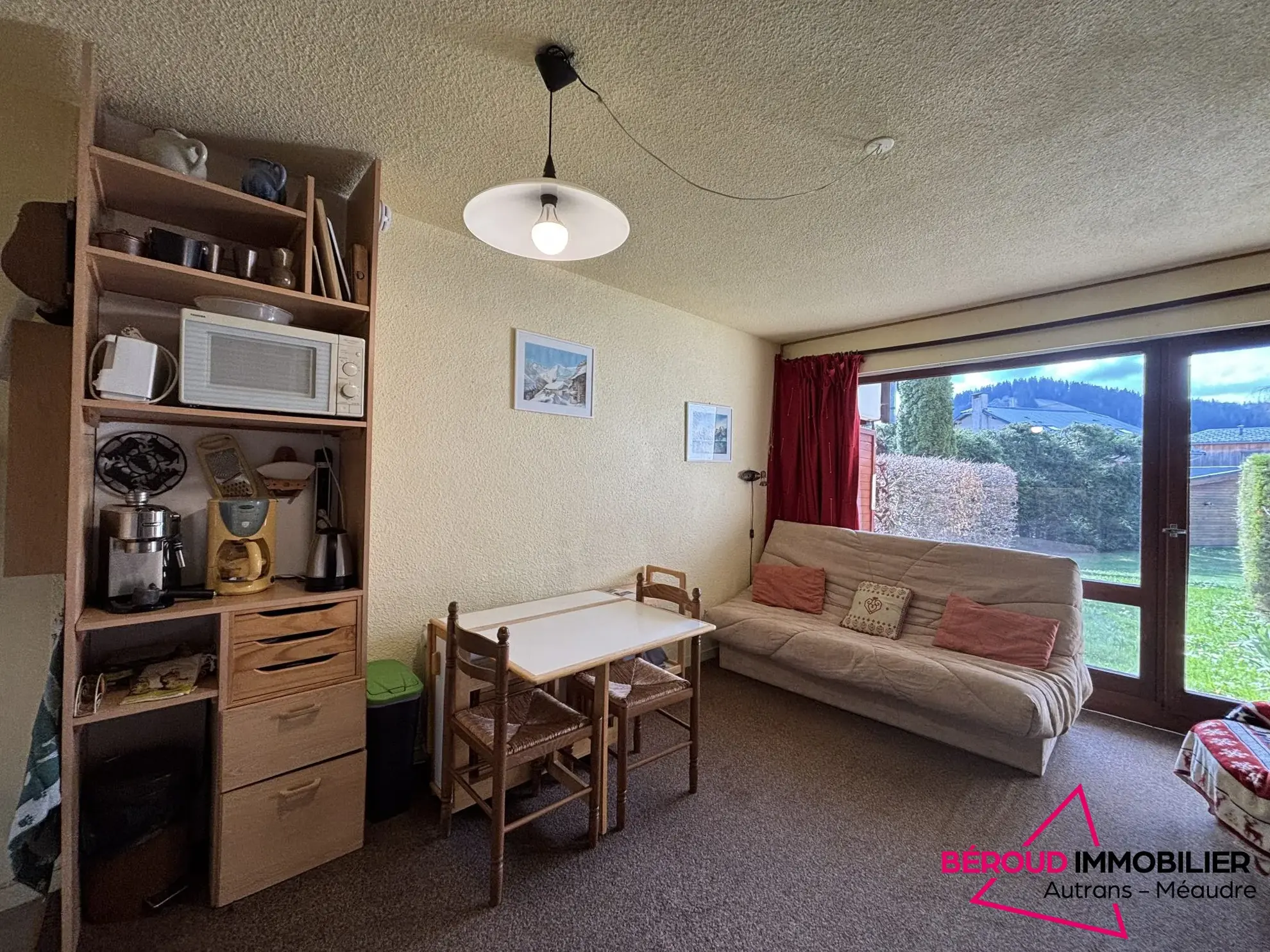 Grand studio cabine à vendre à Autrans-Méaudre en Vercors 
