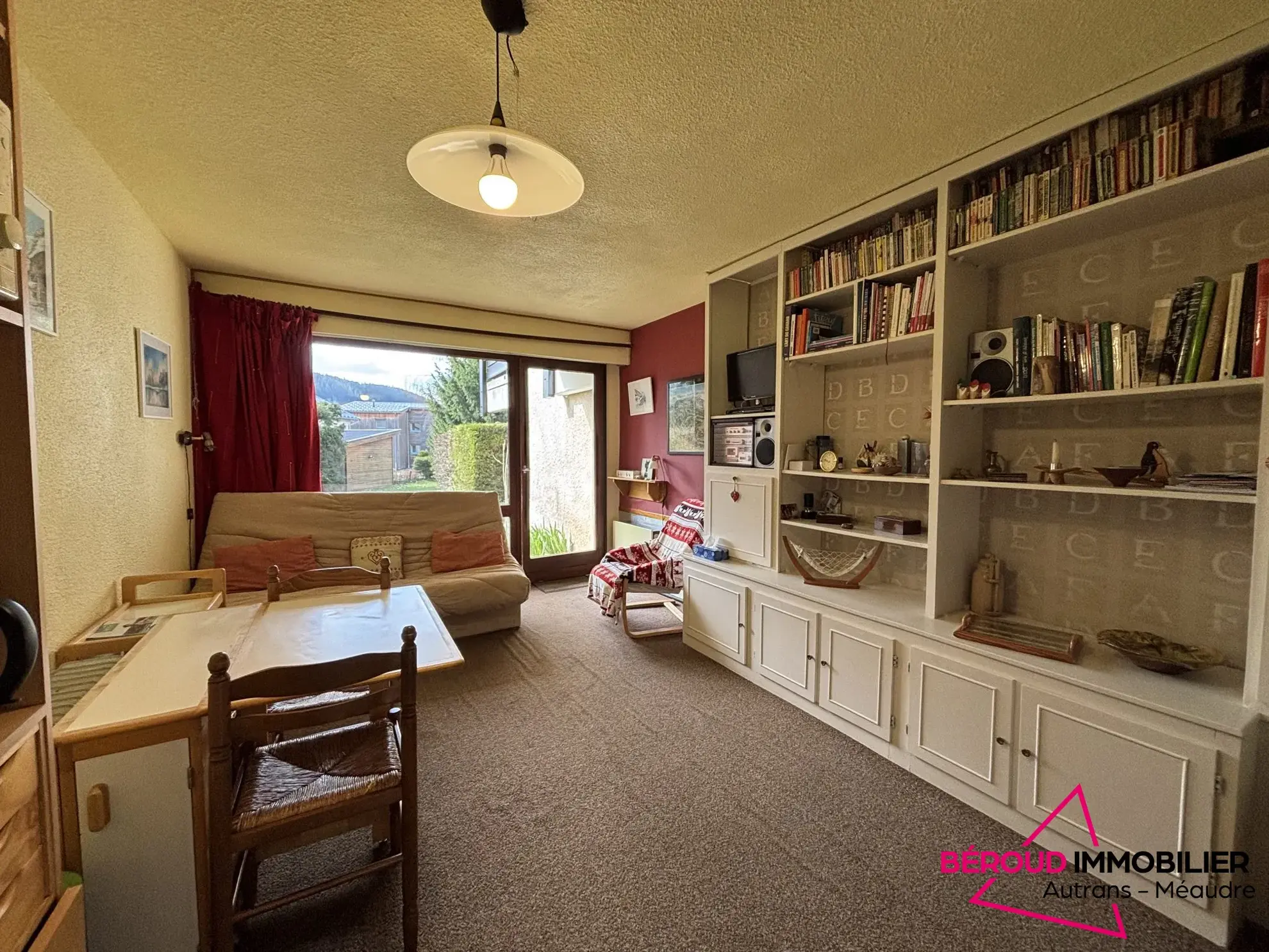 Grand studio cabine à vendre à Autrans-Méaudre en Vercors 