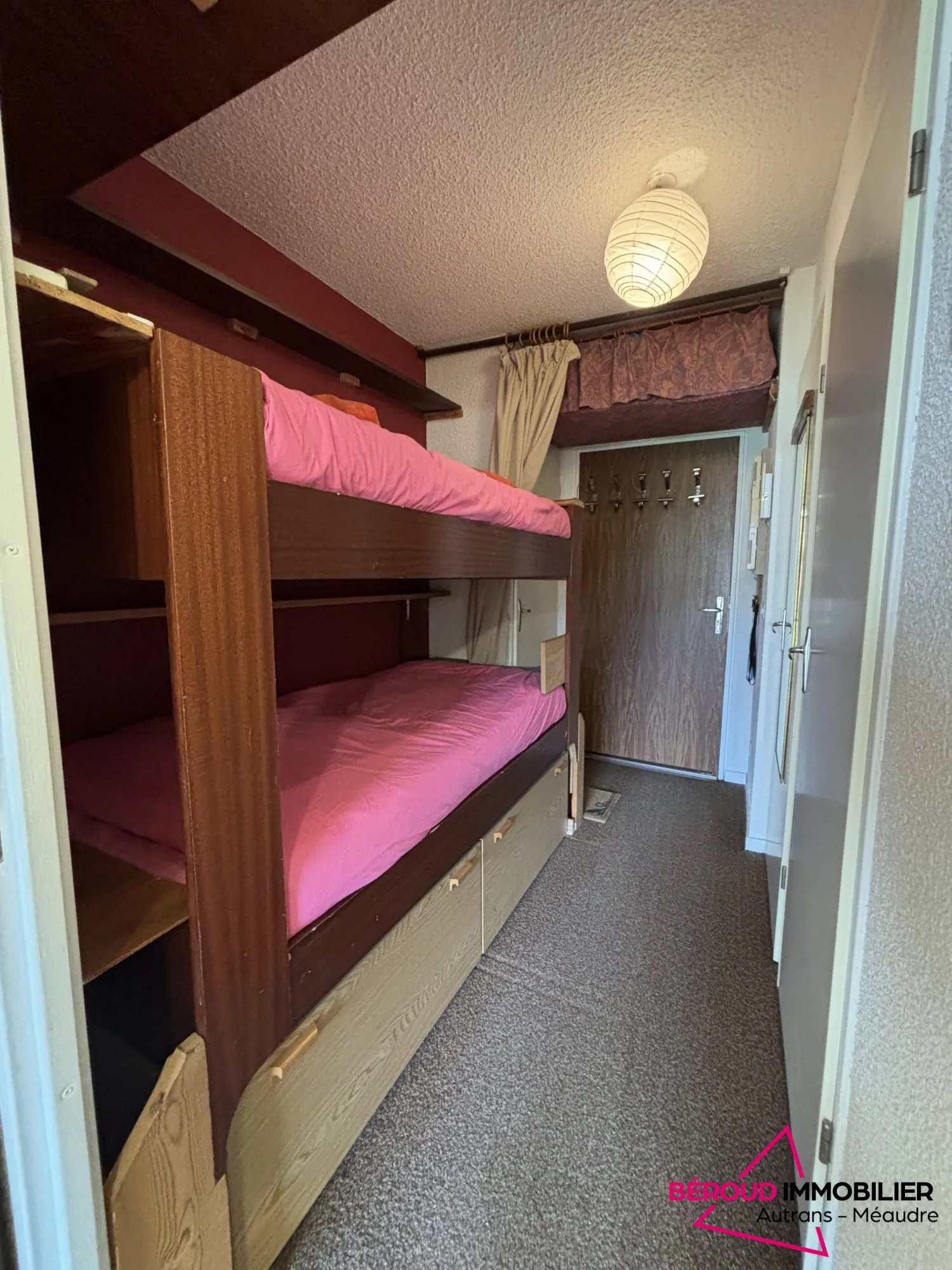 Grand studio cabine à vendre à Autrans-Méaudre en Vercors 