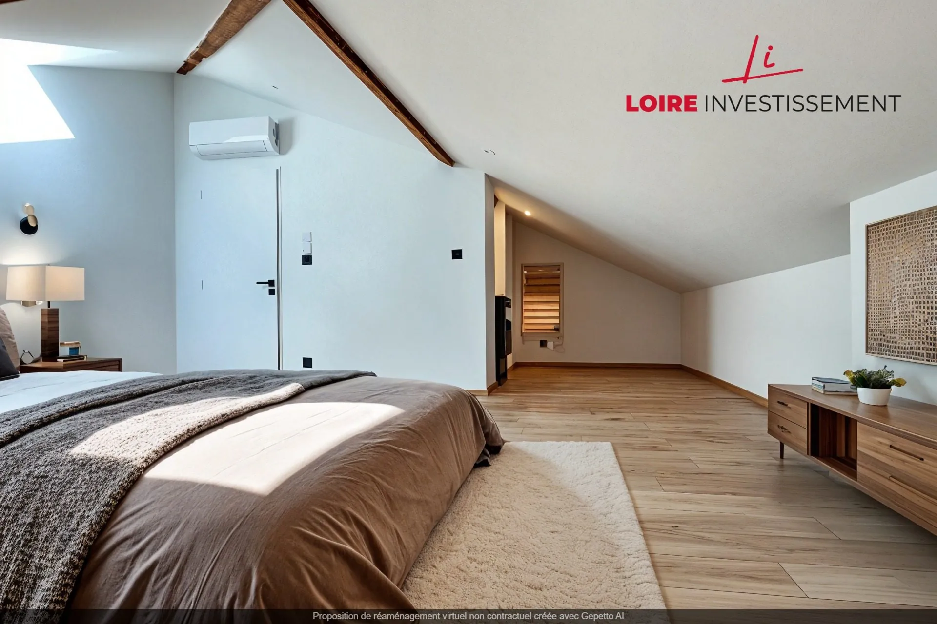 Appartement T3 de 121,8 m² avec terrasse à L'Étrat, dernier étage 