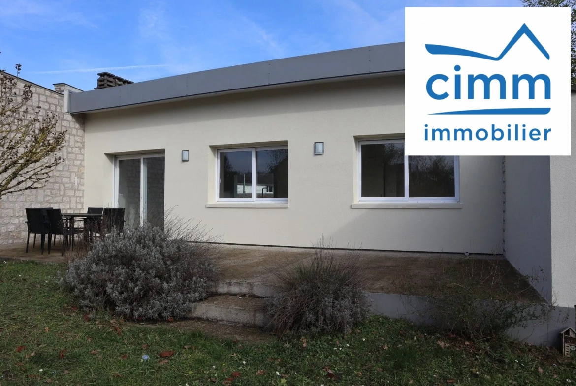 Maison à vendre à Amilly - 60 m², 2 chambres, terrain de 327 m² 