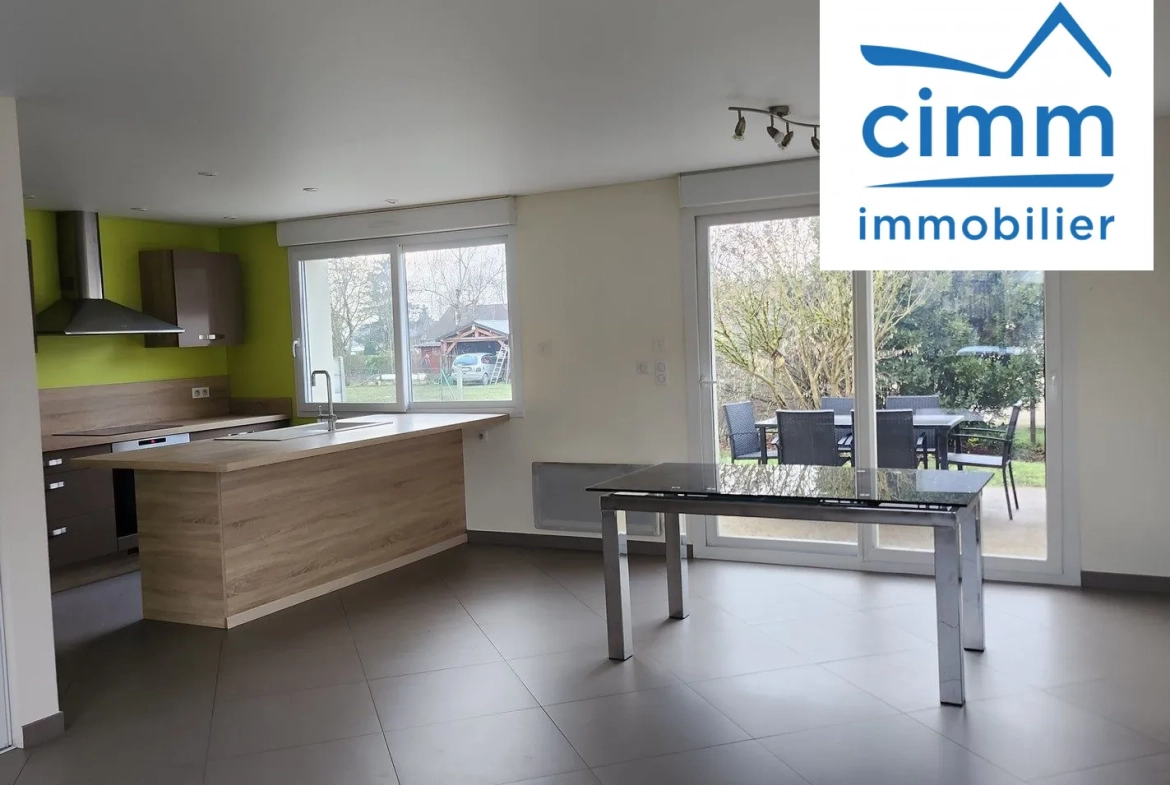 Maison à vendre à Amilly - 60 m², 2 chambres, terrain de 327 m² 
