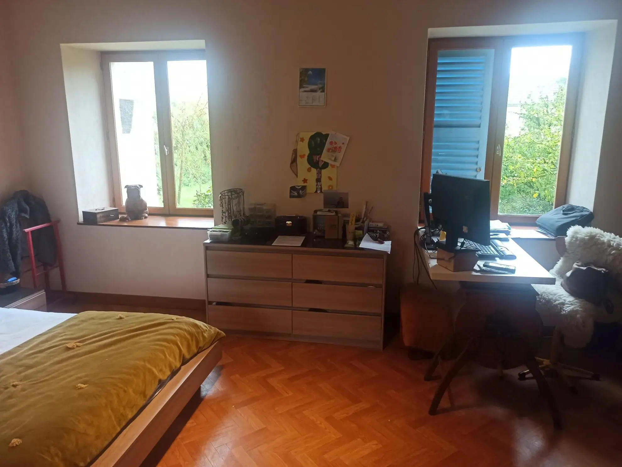 Maison à vendre à Danjoutin – 130 m², terrain de 22 ares, potentiel familial dans cadre verdoyant 