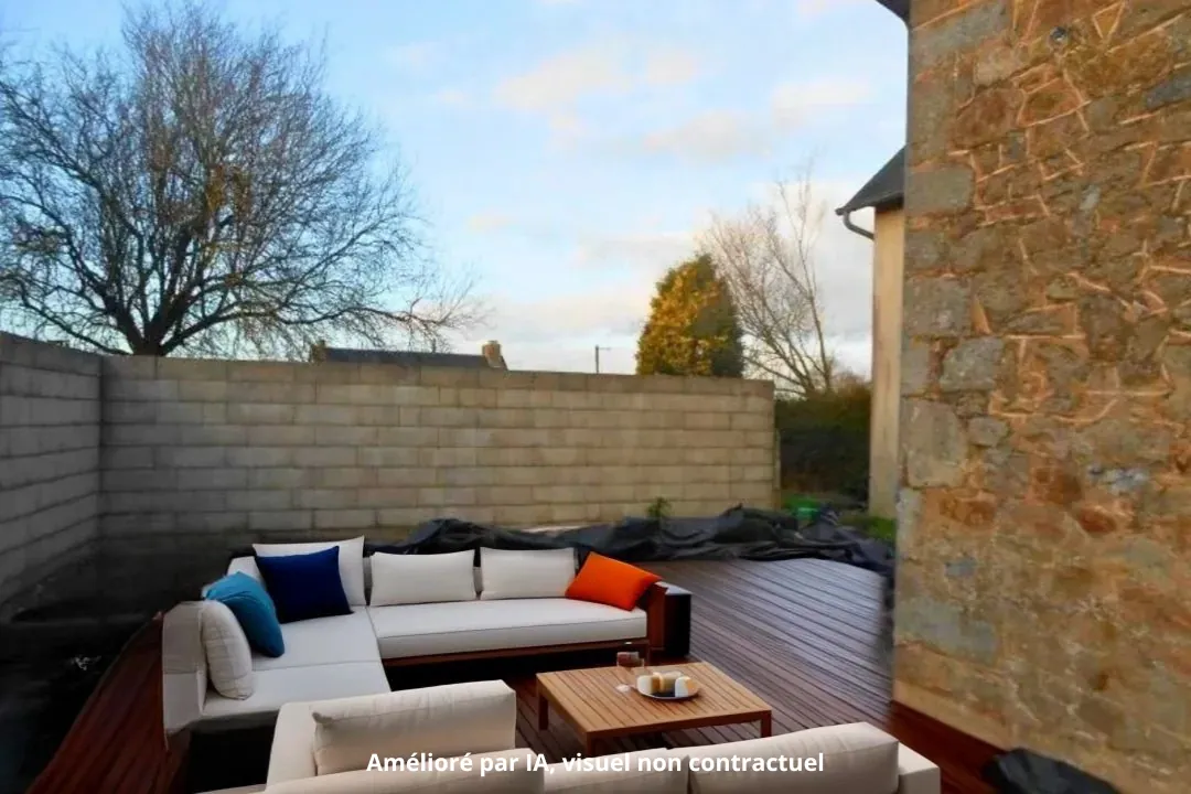 Maison à Le Teilleul avec deux logements, investissement locatif idéal 