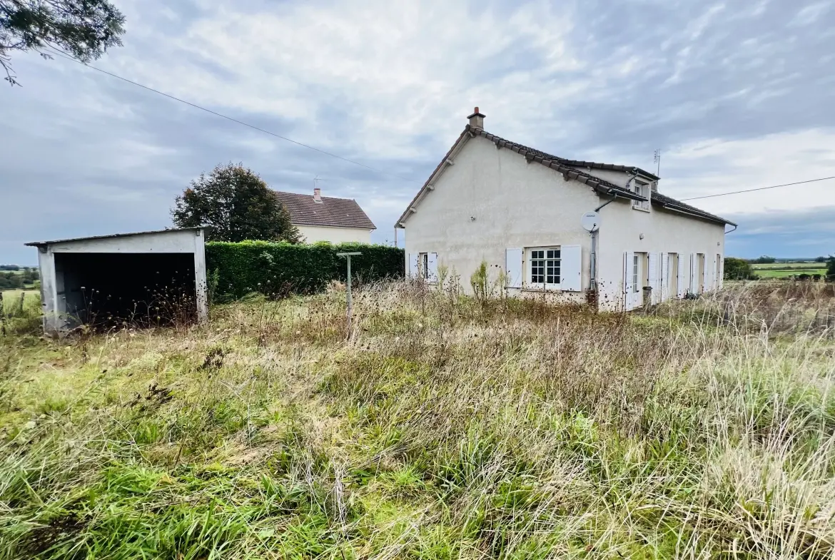 Maison à rénover au Pin près de Digoin et Vichy - 200 m² 