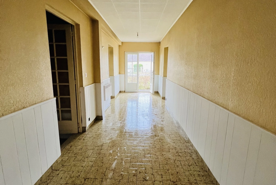 Maison à rénover au Pin près de Digoin et Vichy - 200 m² 