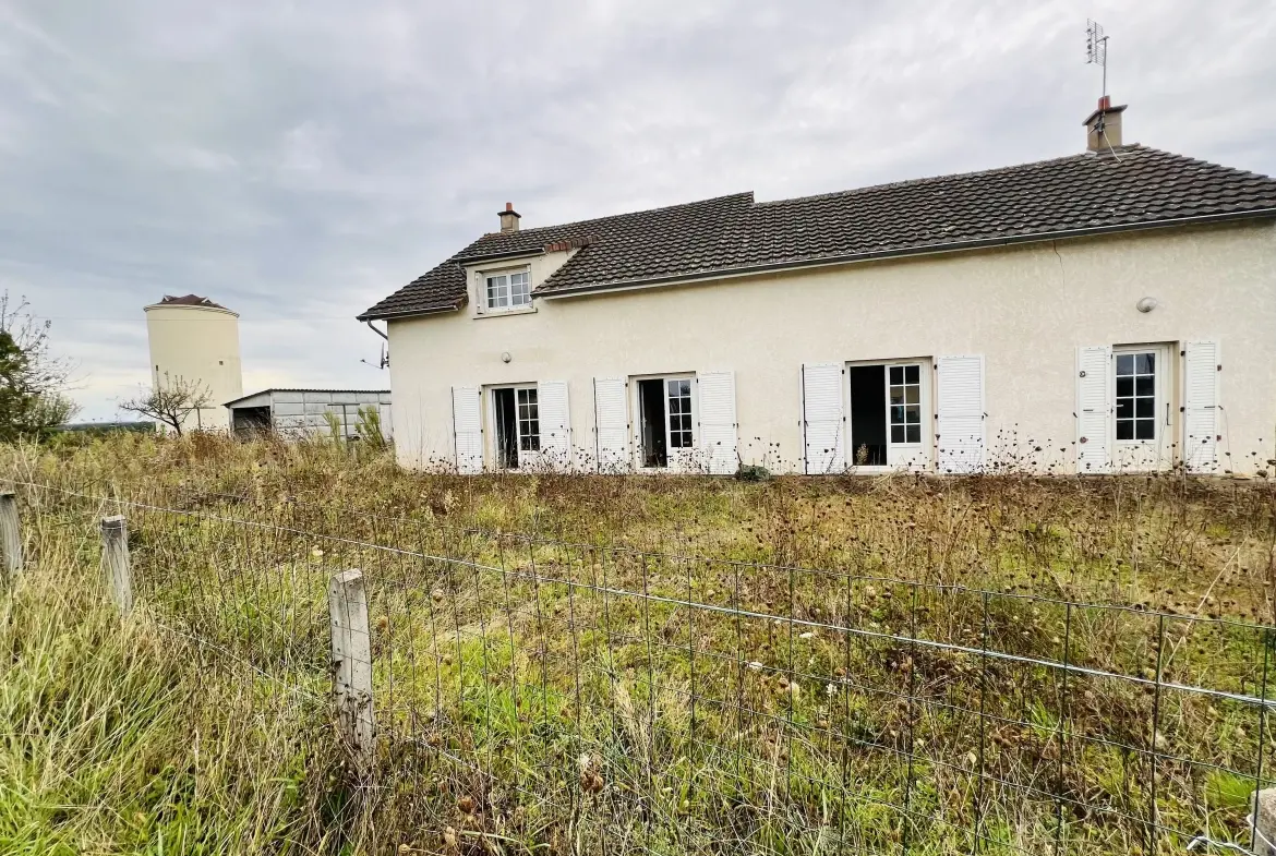 Maison à rénover au Pin près de Digoin et Vichy - 200 m² 