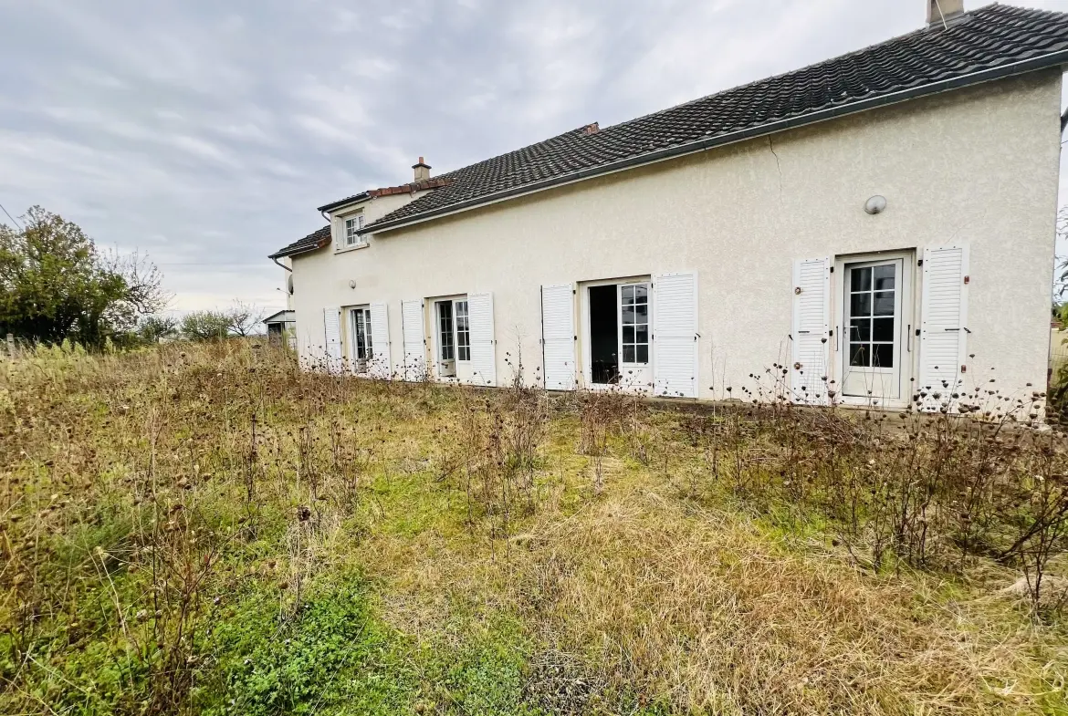 Maison à rénover au Pin près de Digoin et Vichy - 200 m² 