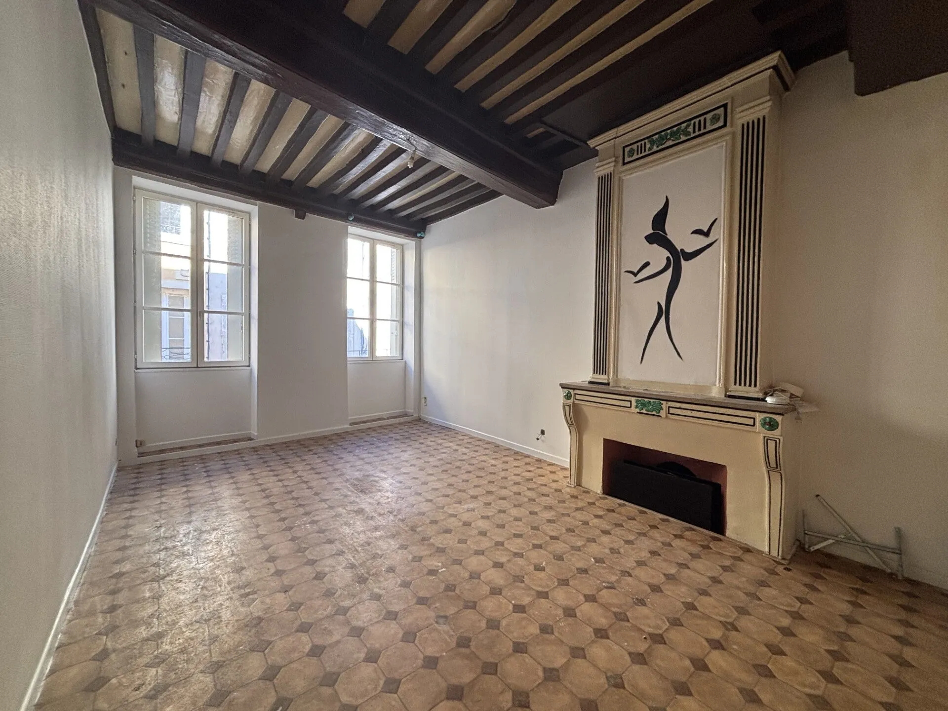 Appartement à rénover de 50 m² au centre de Tournus, idéal investissement ou résidence principale 