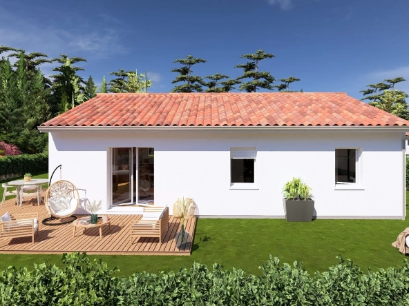 Maison de plain-pied neuve 85 m² à Saint-Paul-lès-Dax - Écologique et personnalisable