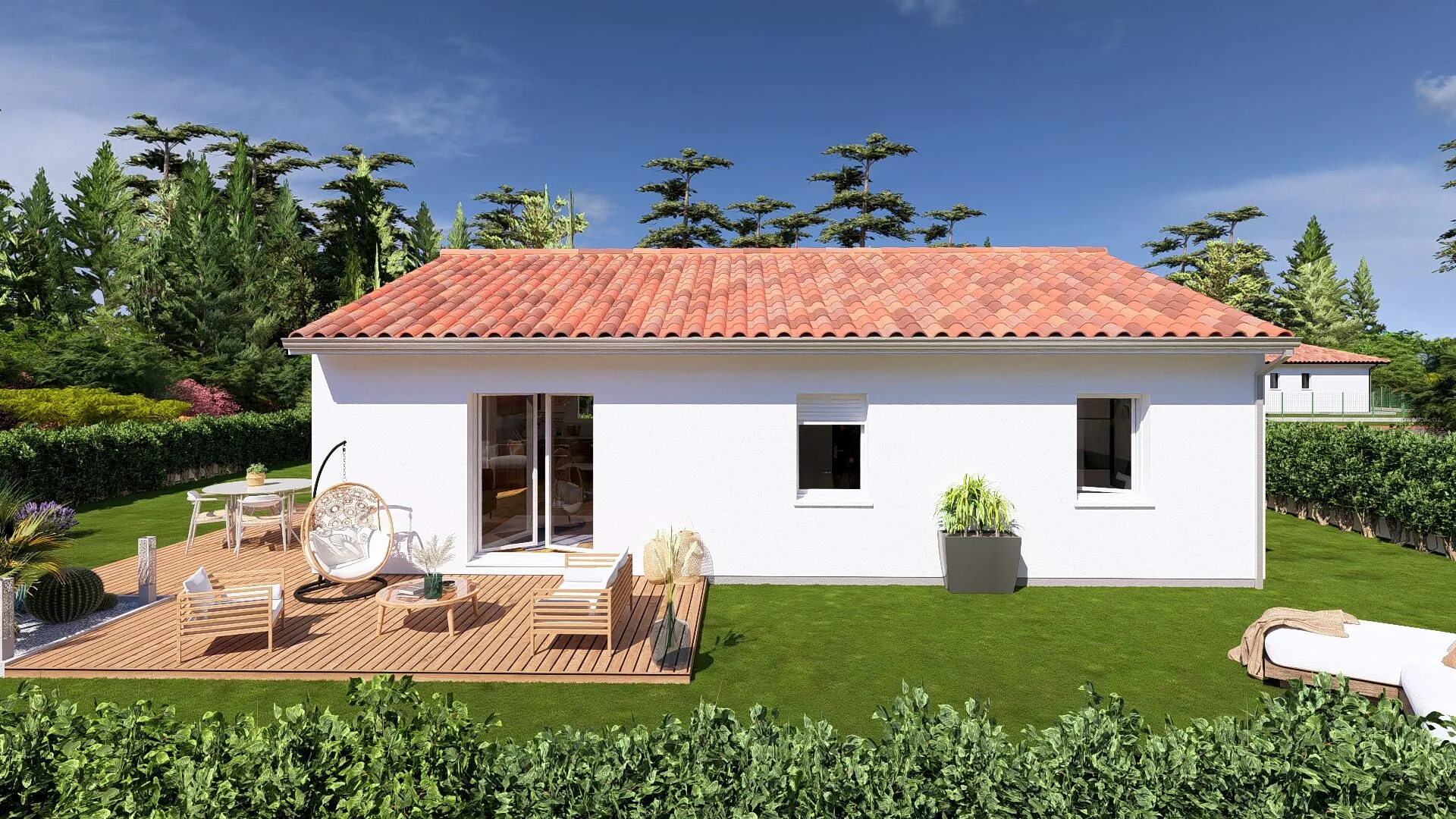 Maison de plain-pied neuve 85 m² à Saint-Paul-lès-Dax - Écologique et personnalisable 