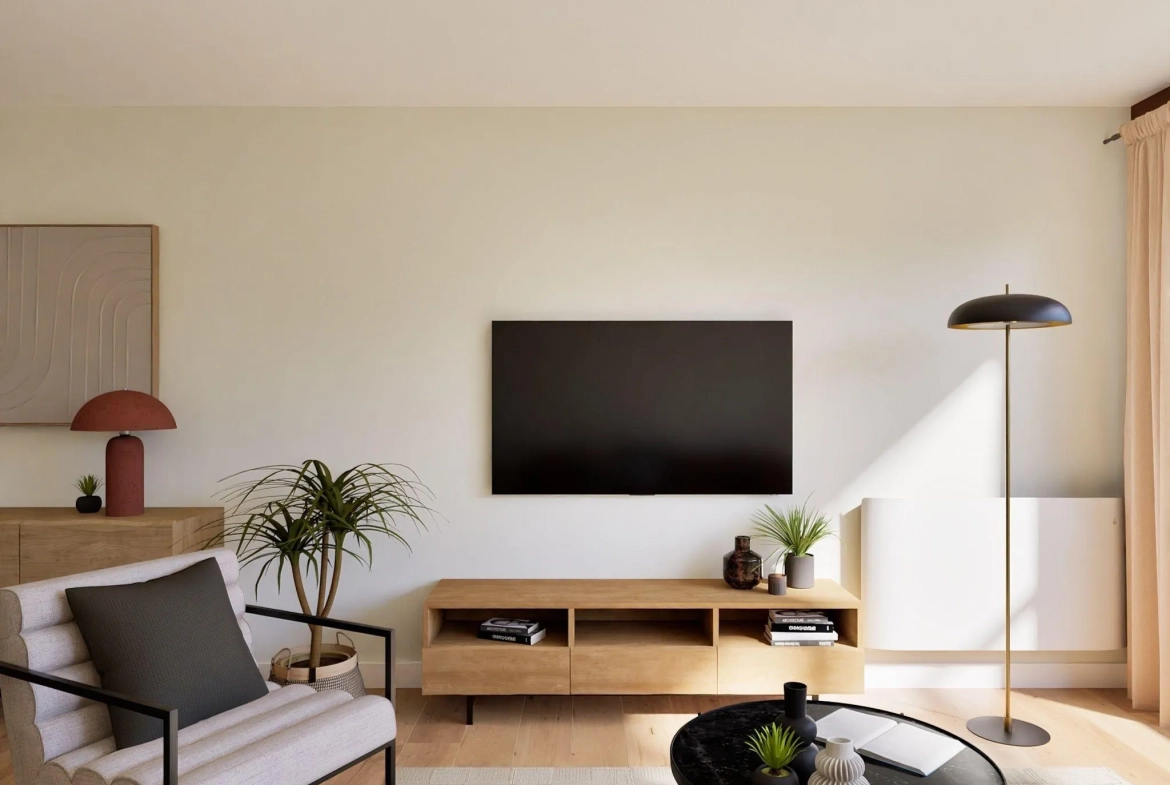 Bel appartement T3 de 70 m² avec vue dégagée à Évry-Courcouronnes 