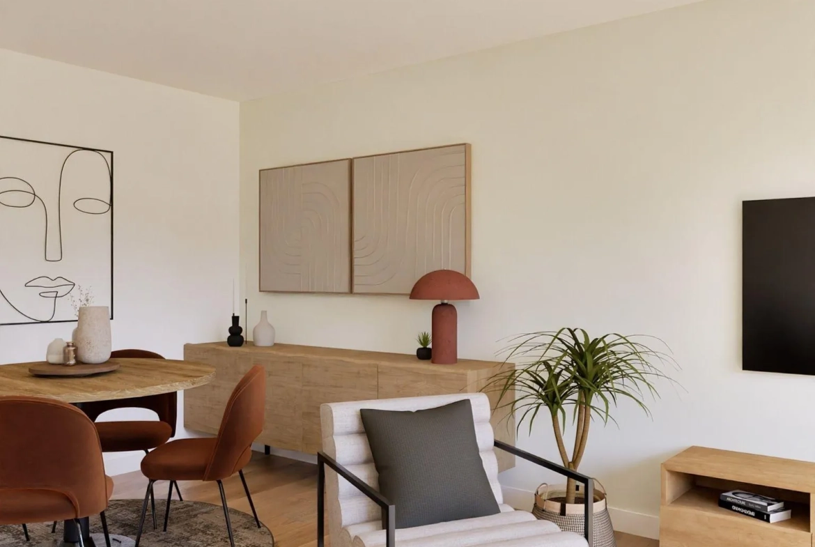 Bel appartement T3 de 70 m² avec vue dégagée à Évry-Courcouronnes 