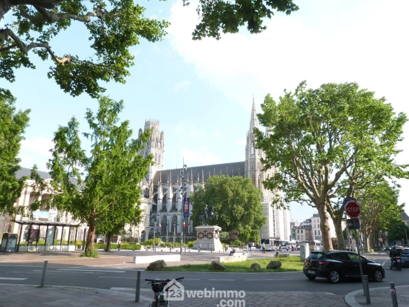 Appartement rénové de 31,64m² à Rouen, idéalement situé au centre-ville, calme et faibles charges