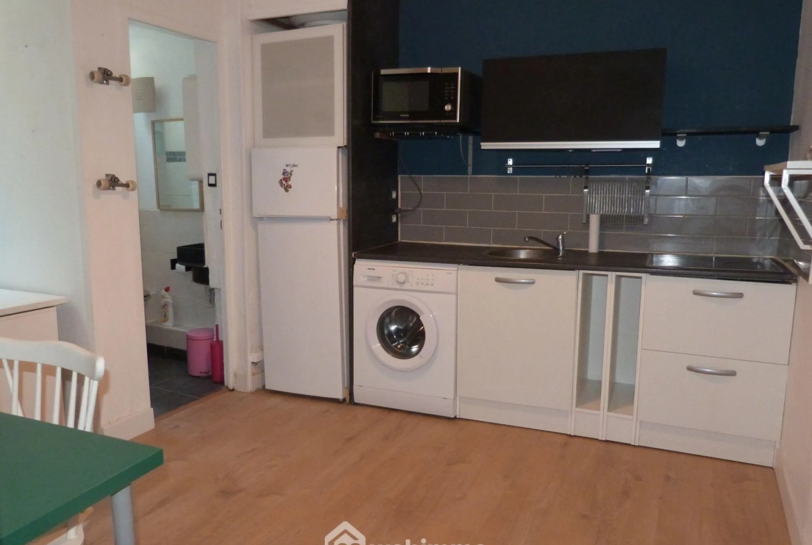 Appartement rénové de 31,64m² à Rouen, idéalement situé au centre-ville, calme et faibles charges 