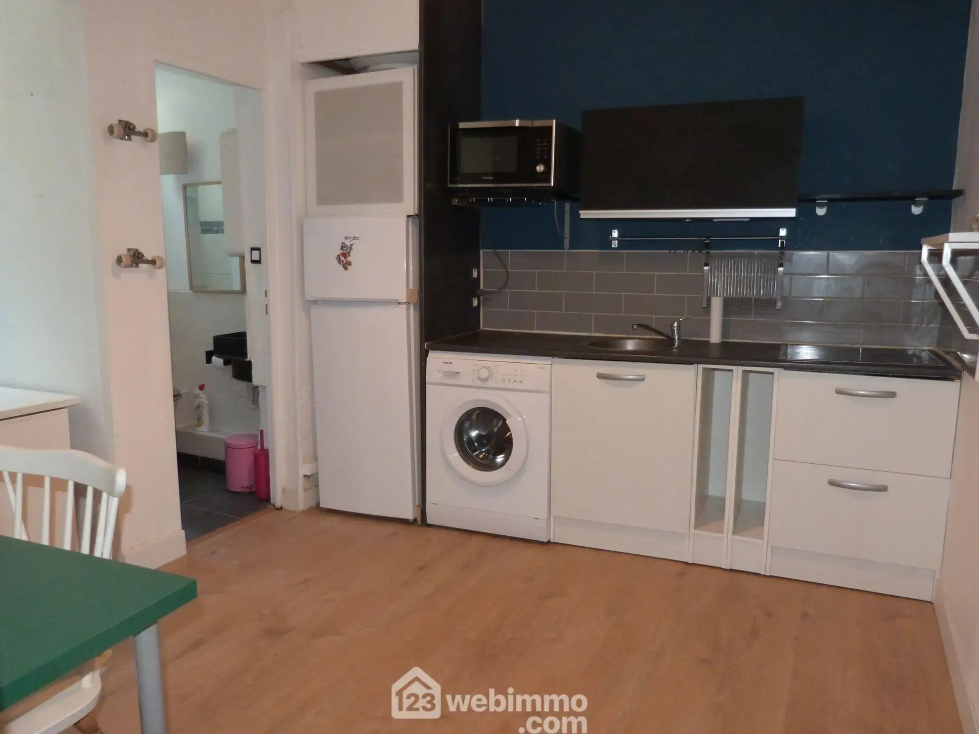 Appartement rénové de 31,64m² à Rouen, idéalement situé au centre-ville, calme et faibles charges 