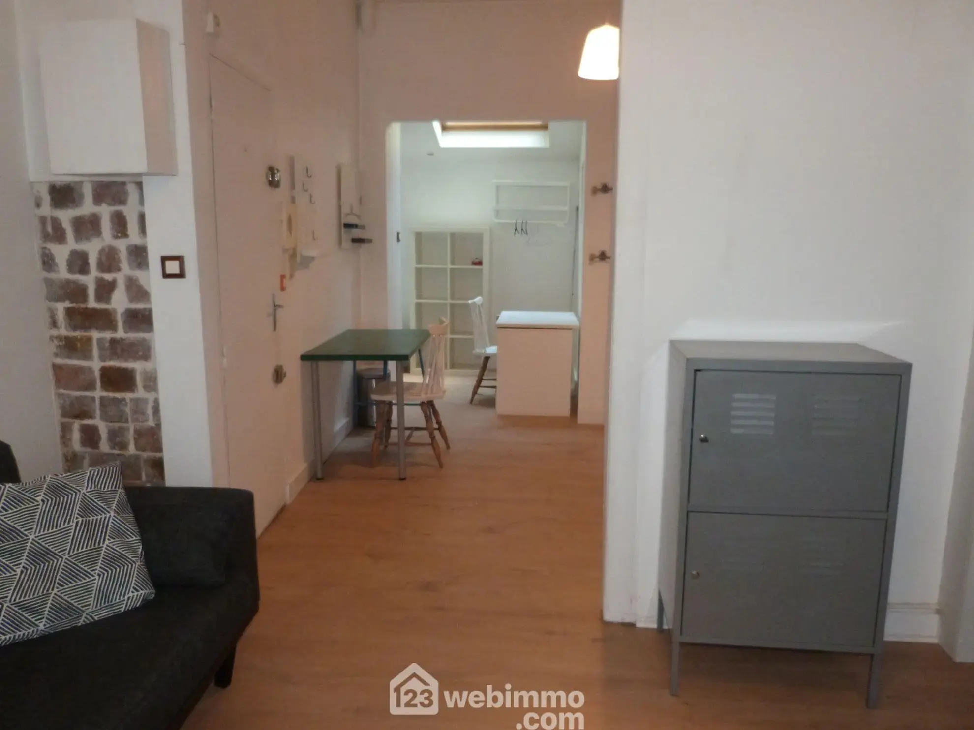 Appartement rénové de 31,64m² à Rouen, idéalement situé au centre-ville, calme et faibles charges 
