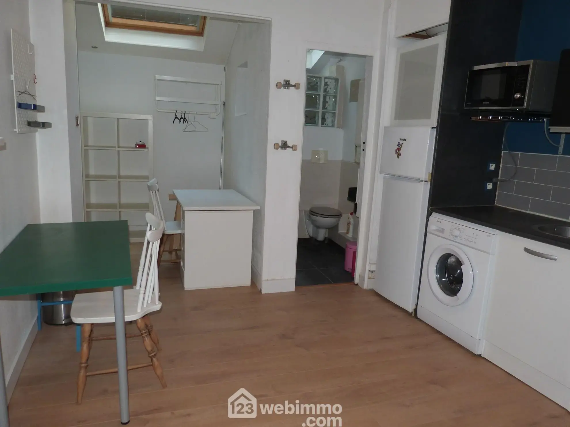 Appartement rénové de 31,64m² à Rouen, idéalement situé au centre-ville, calme et faibles charges 