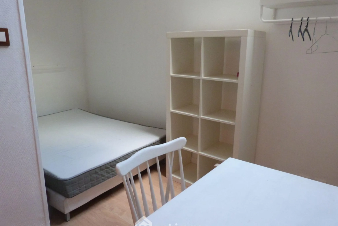 Appartement rénové de 31,64m² à Rouen, idéalement situé au centre-ville, calme et faibles charges 