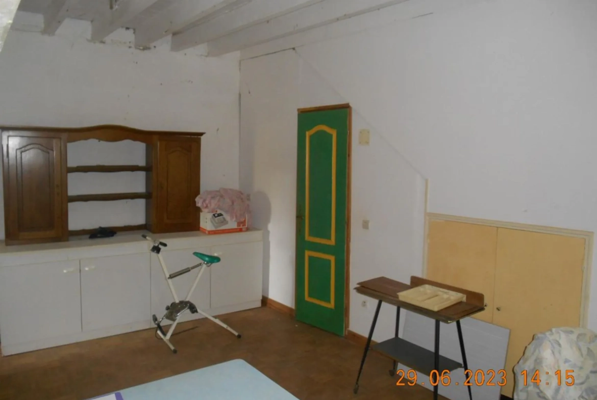 Maison de village à rénover à 15 min de Gaillac avec sous-sol aménageable 