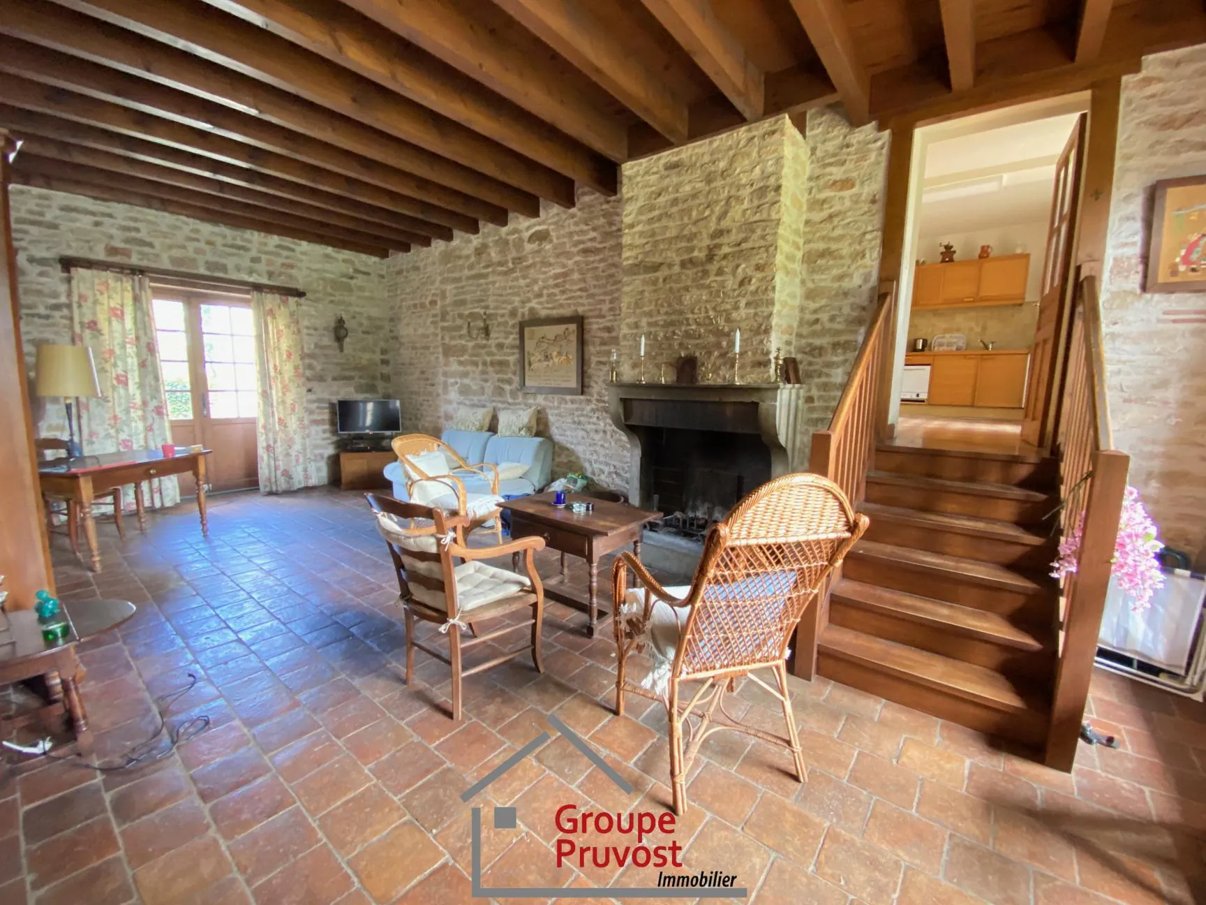 Maison de village à Cluny avec dépendance et jardin - 168 m² 