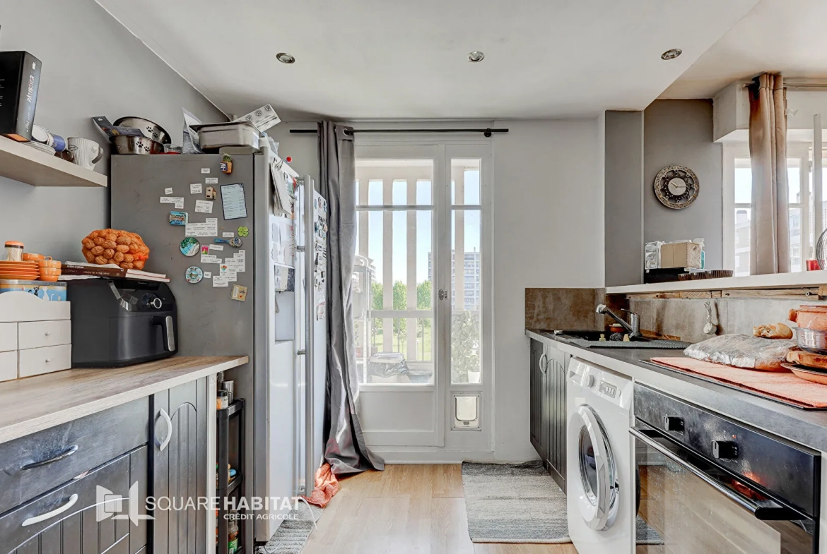 Appartement 3 pièces lumineux avec terrasse au Parc Dromel Marseille 
