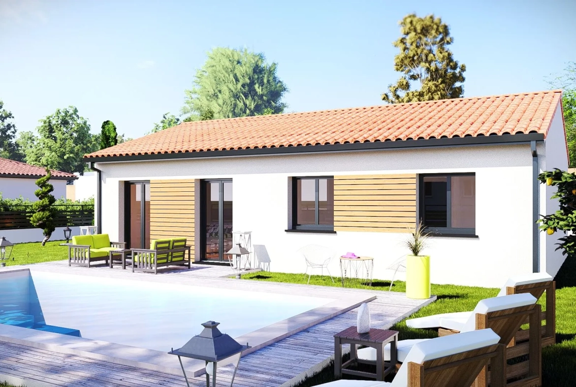 Maison neuve T4 à Villefranche-de-Lauragais - Conception personnalisée 