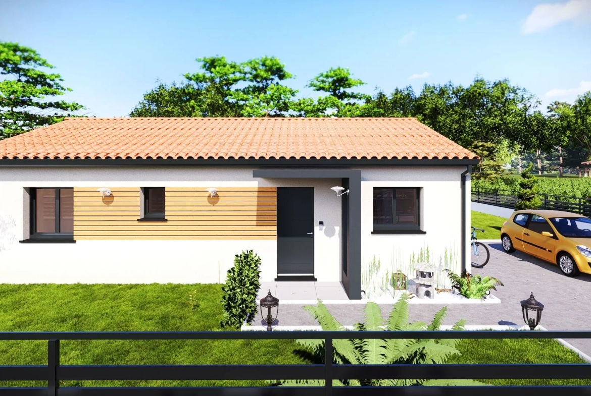 Maison neuve T4 à Villefranche-de-Lauragais - Conception personnalisée 