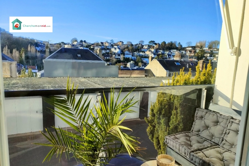Appartement 4 pièces avec garage et balcon à Sainte-Adresse