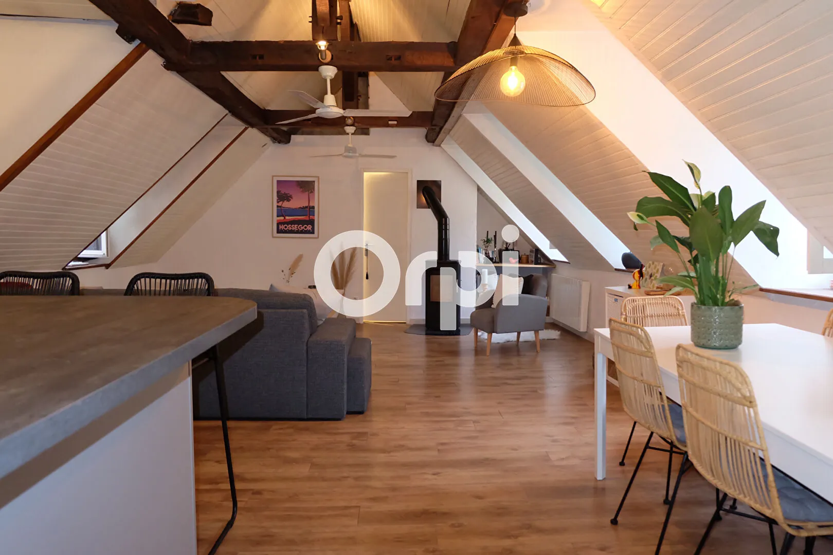 Appartement lumineux et caractéristique à Pau, Place Gramont, 2 pièces 