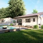 Maison neuve T4 à Gragnague de 90 m² sur terrain de 430 m²