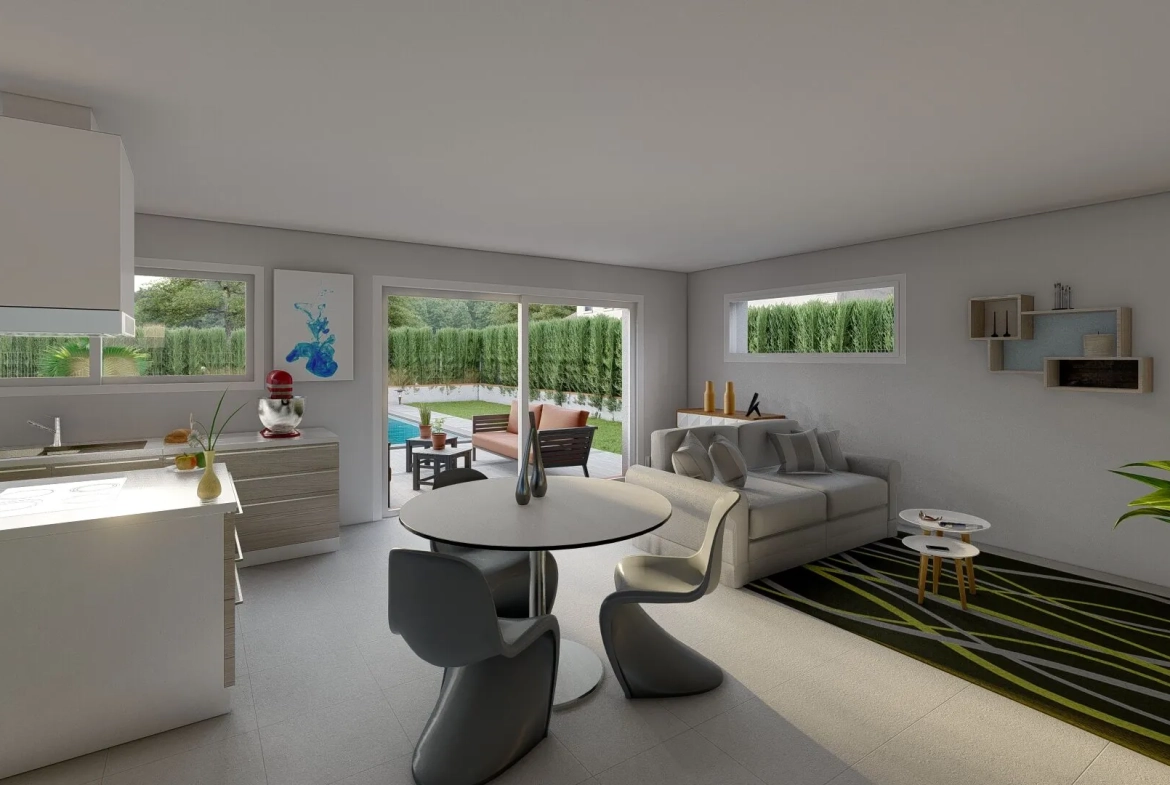 Maison neuve T4 à Gragnague de 90 m² sur terrain de 430 m² 