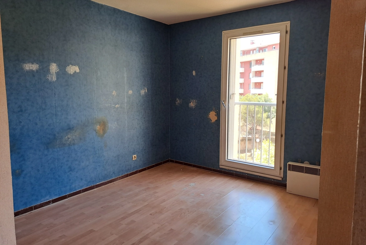 Appartement T4 de 82 m² à vendre dans le quartier du Rouet à Marseille 