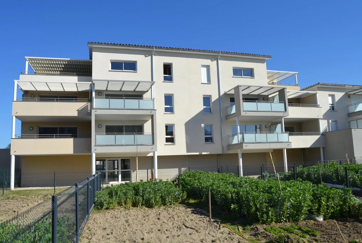Belle appartement T3 de 80 m² avec terrasse sud à Tournon-sur-Rhône 