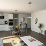 Belle appartement T3 de 80 m² avec terrasse sud à Tournon-sur-Rhône