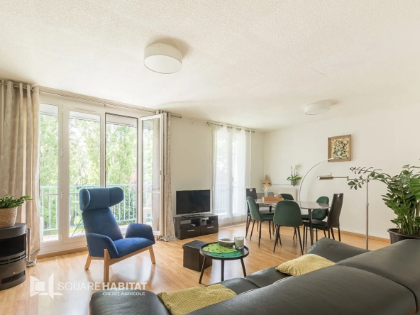 Appartement 4 pièces lumineux de 79 m² avec garage et cave à Gap