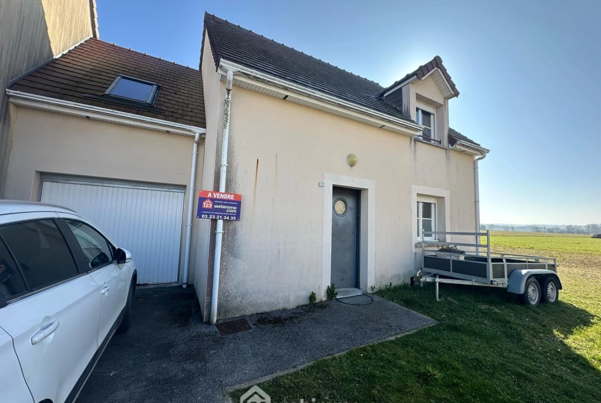 Maison de 104 m² avec jardin à Athies-sous-Laon - Idéal famille 